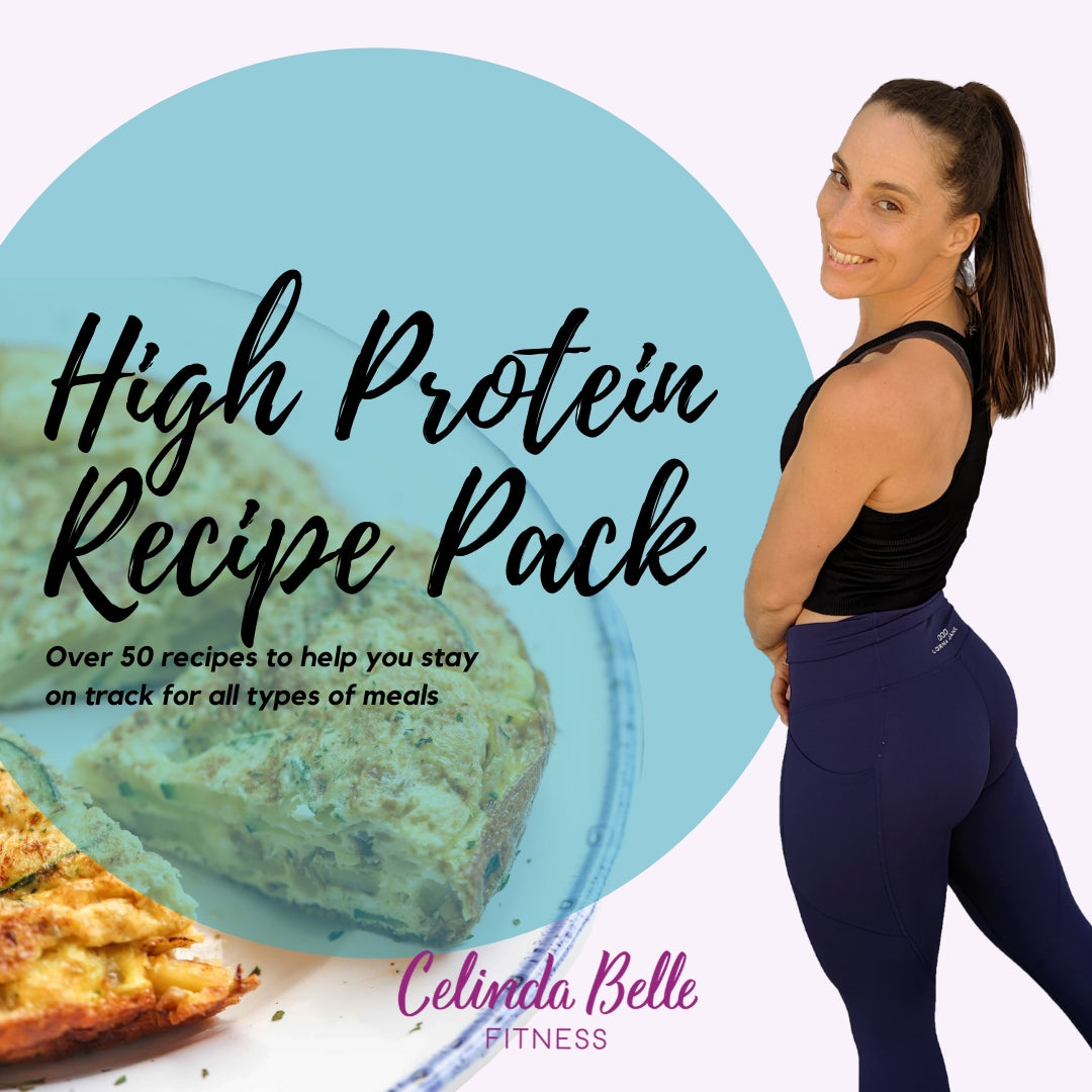 High Protein Recipe Ebook Pack Includes Calories & Macros