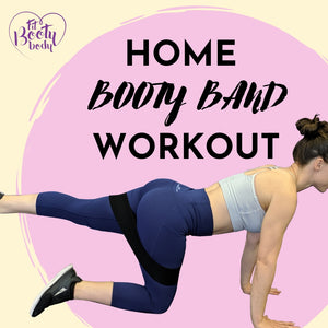 Try This 10 Min Booty Band Home Workout