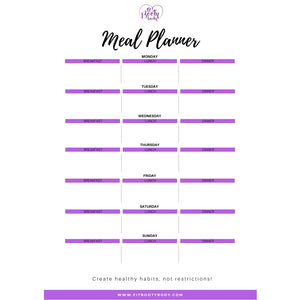 NEW Fitness Planner & Accountability Tracker - Printable